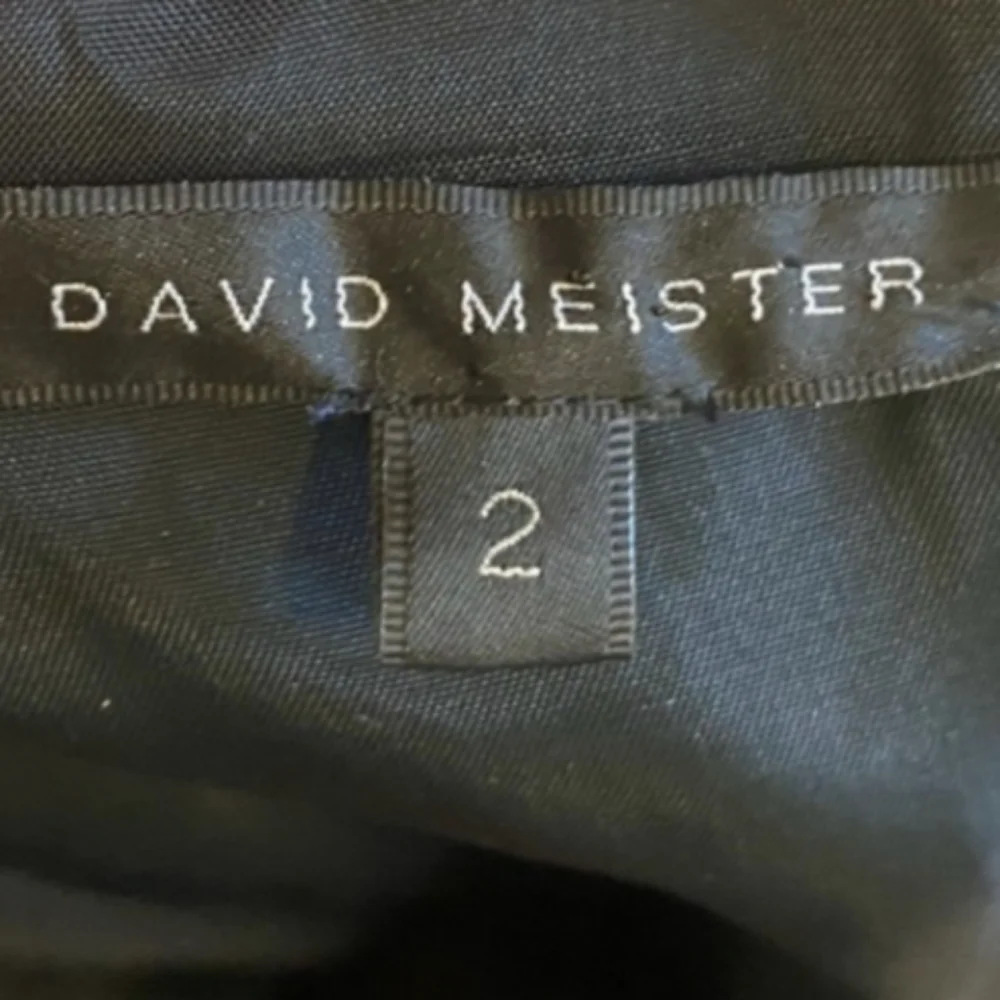 David Meister Brown Branch Sheath Dress XS